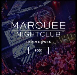 Marquee Nightclub Events